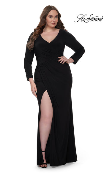 Black Prom Dresses Long Sleeves | Black Evening Gowns Sleeves - Black Long  Sleeves - Aliexpress